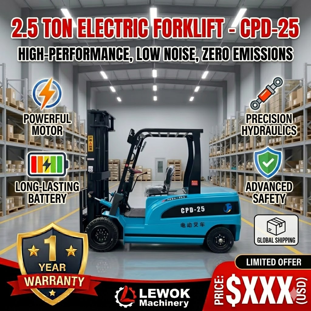Heavy Equipment Battery - Elektrikli Forklift Palet İstifleyici 2.5 Ton