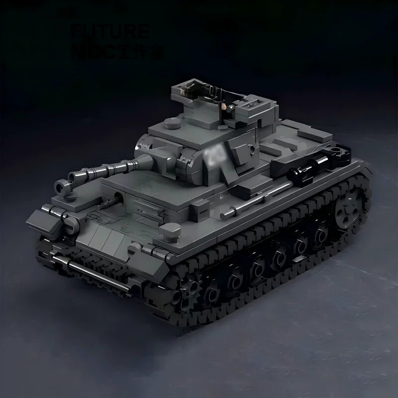 MOC WW2 F-tipi Ağır Tank Savaş - Heavy Equipment Battery incelemesi ve fiyatı